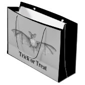  Vampier Trick or treat tas Groot Cadeauzakje (Voorkant Gekanteld)