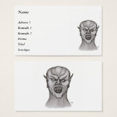 Vampier Visitekaartje (Voorkant /achterkant)