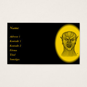 Vampier Visitekaartje