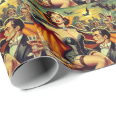  Vampier Vrouw Cadeaupapier (Rol Hoek)