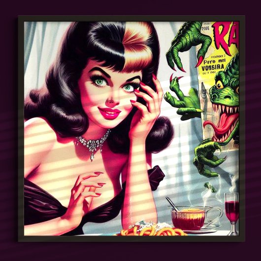 Vampier Vrouw Poster