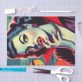  Vampier Vrouw Tissuepapier (Craft)