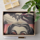 Vampier Vrouw Tissuepapier (Geschenk)