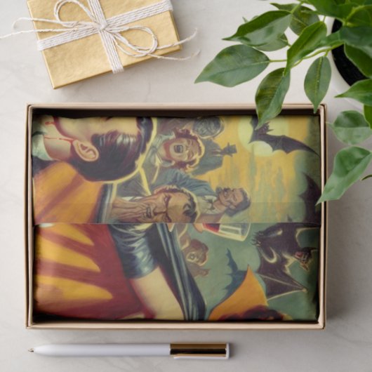 Vampier Vrouw Tissuepapier (Geschenk)