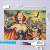  Vampier Vrouw Tissuepapier (Craft)