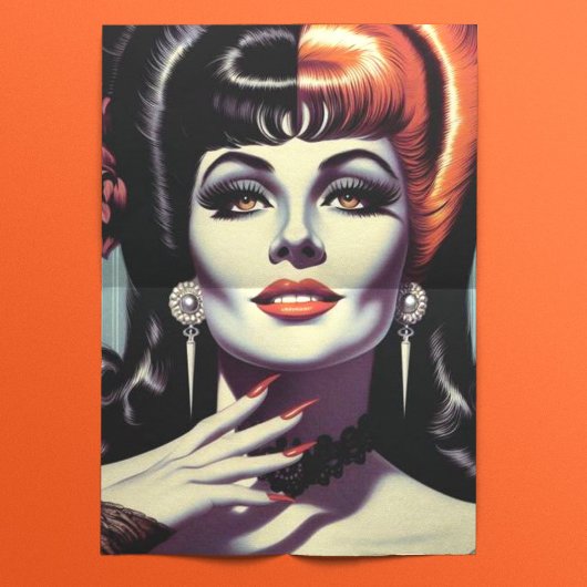  Vampier Vrouw Tissuepapier