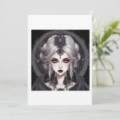 vampier vrouwen kaart (Staand voorkant)