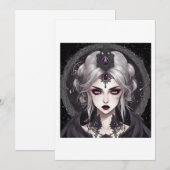 vampier vrouwen kaart (Voorkant / Achterkant)