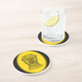 Vampier Zandsteen Onderzetter (Zijkant)