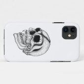 Vampier zwart-wit ontwerp Case-Mate iPhone case (Achterkant (horizontaal))