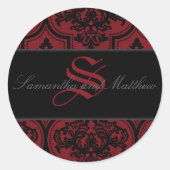Vampierbruid Monogram Sticker B2 (Voorkant)