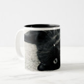 Vampiercat Tweekleurige Koffiemok (Voorkant links)