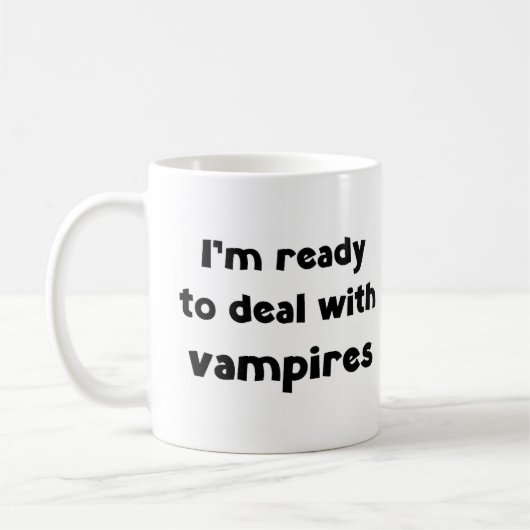 vampierdeal koffiemok (Links)