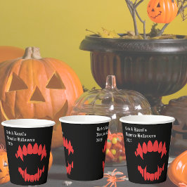 Vampieren bijten Halloween Party Papieren Cups Papieren Bekers