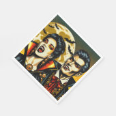 Vampieren en vleermuizen Halloween Party Servet (Hoek)