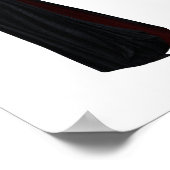 Vampieren in zwart en bloedrood poster (Hoek)