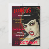 Vampierfeestjes kinderen kaart (Achterkant)