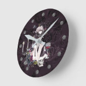 Vampierglam| Moody Gothic Vampiress Ronde Klok (Hoek)