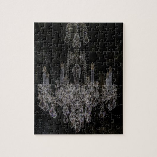  vampiergothic noodlottige kandelaar legpuzzel (Verticaal)