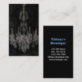  vampiergothic noodlottige kandelaar visitekaartje (Voorkant / Achterkant)