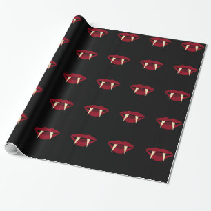 Vampierhoeken 2 Fun Halloween Wrapping Decorpapier Cadeaupapier