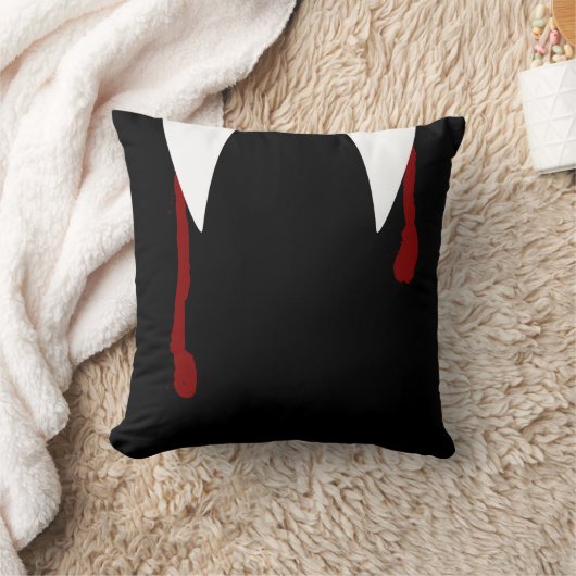Vampierhoeken en bloedGothic Kussen (Deken)