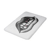 Vampierhoeken en boogscheuren, vreemde Gothic Badmat (Gekanteld)