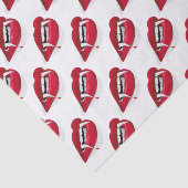 Vampierhoeken Tissuepapier (Detail)