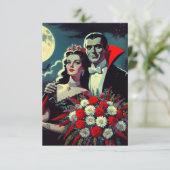 vampierhuwelijk bedankkaart (Staand voorkant)