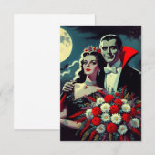 vampierhuwelijk bedankkaart (Voorkant / Achterkant)