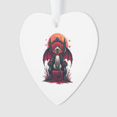 Vampierkat Heer Ornament (voorkant)