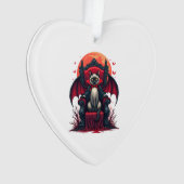 Vampierkat Heer Ornament (voorkant)