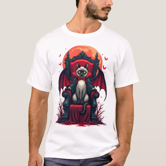 Vampierkat Lord T-shirt (Voorkant)