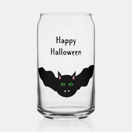 Vampierkattenbank met gezichtsveld - Halloween - A Blikvorm Glas (Voorkant)