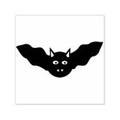 Vampierkattevoet Bat Halloween Self Inking Stamp Zelfinktende Stempel (Design)