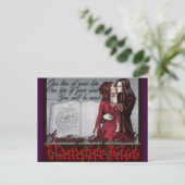 vampierkus briefkaart (Staand voorkant)