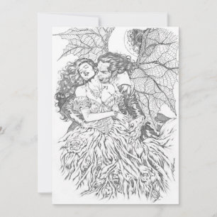 Vampierkus van Al Rio - Vampire en Voman Art