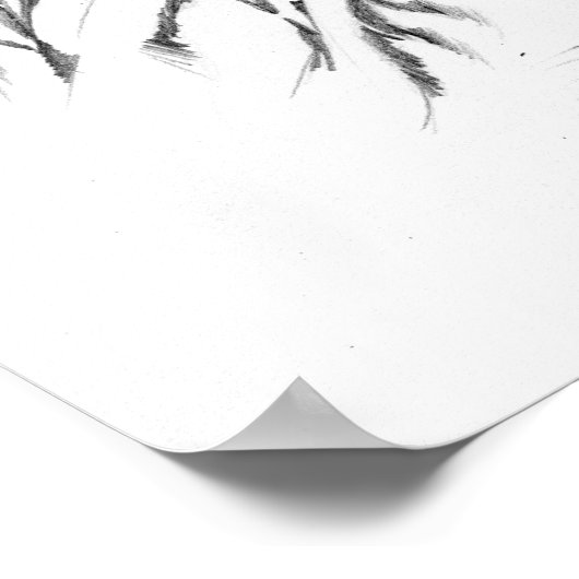 Vampierkus van Al Rio - Vampire en Voman Art Poster (Hoek)