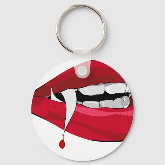 Vampierlips Sleutelhanger (Voorkant)