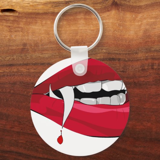 Vampierlips Sleutelhanger (Voorkant)