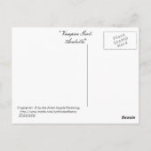 Vampiermeisje: "Arabella" Briefkaart (Achterkant)