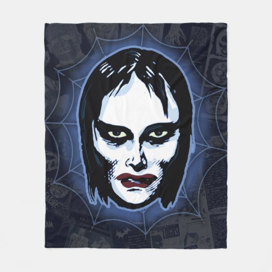 Vampiermeisje (horror) fleece deken (Voorkant)