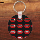 Vampiermond met tanden sleutelhanger (Voorkant)