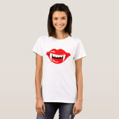 Vampiermond T-shirt (Voorkant volledig)