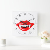 Vampiermond Vierkante Klok (Huis)