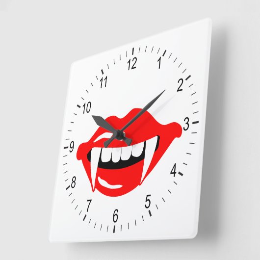 Vampiermond Vierkante Klok (Hoek)