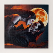 Vampierpaar Legpuzzel (Horizontaal)