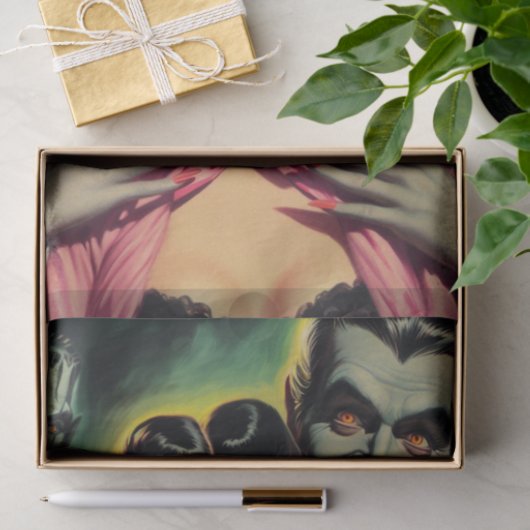 Vampierpaar Tissuepapier (Geschenk)