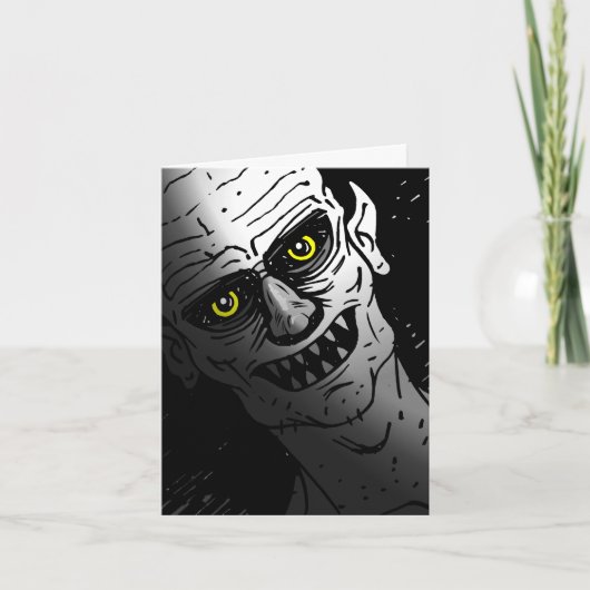 Vampierparty Halloween Uitnodiging (Voorkant)