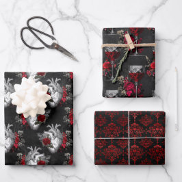 Vampierpatroon Inpakpapier Vel